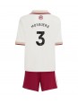 Arsenal Cristhian Mosquera #3 Replika Tredje Kläder Barn 2025-26 Kortärmad (+ byxor)